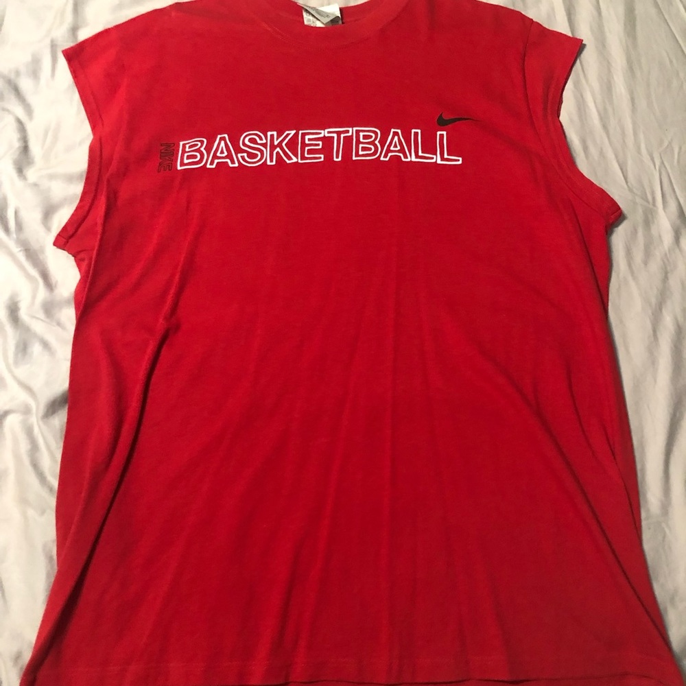 Retro Nike sleeveless basketball t shirt